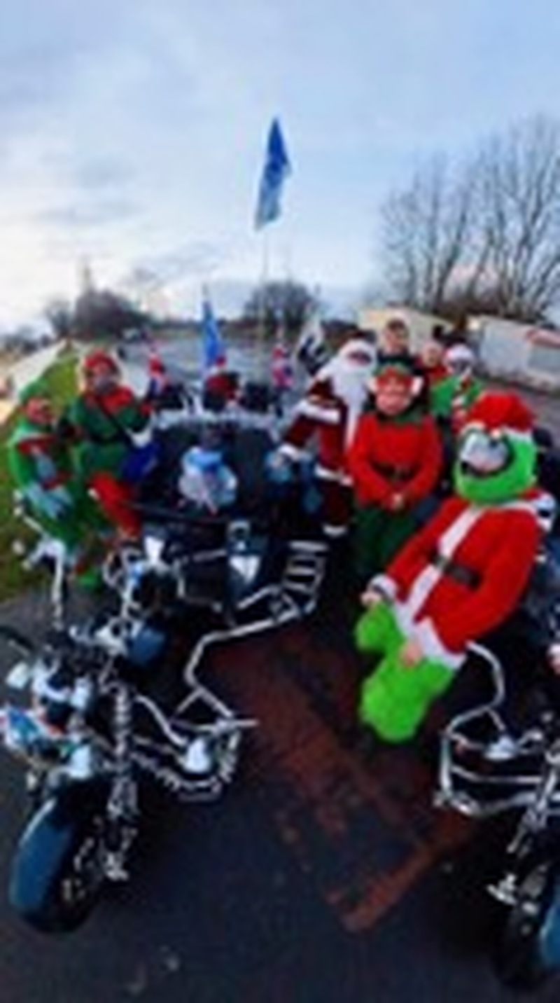 Other image for Bikers raise thousands in parade